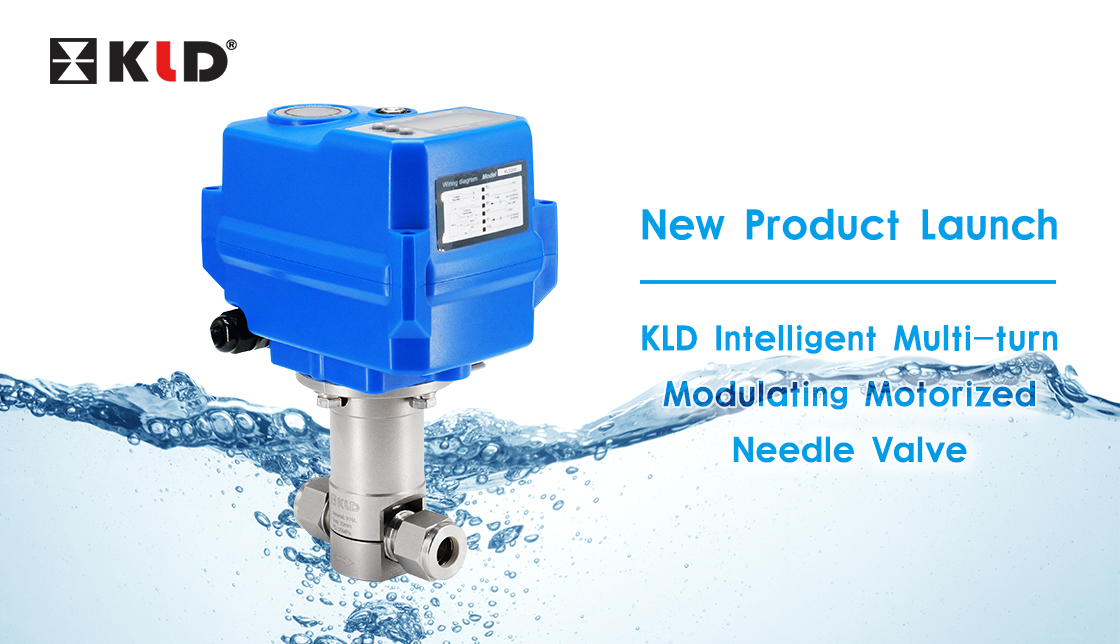 Lanzamiento del nuevo producto-KLD Válvula de aguja motorizada de giro múltiple inteligente