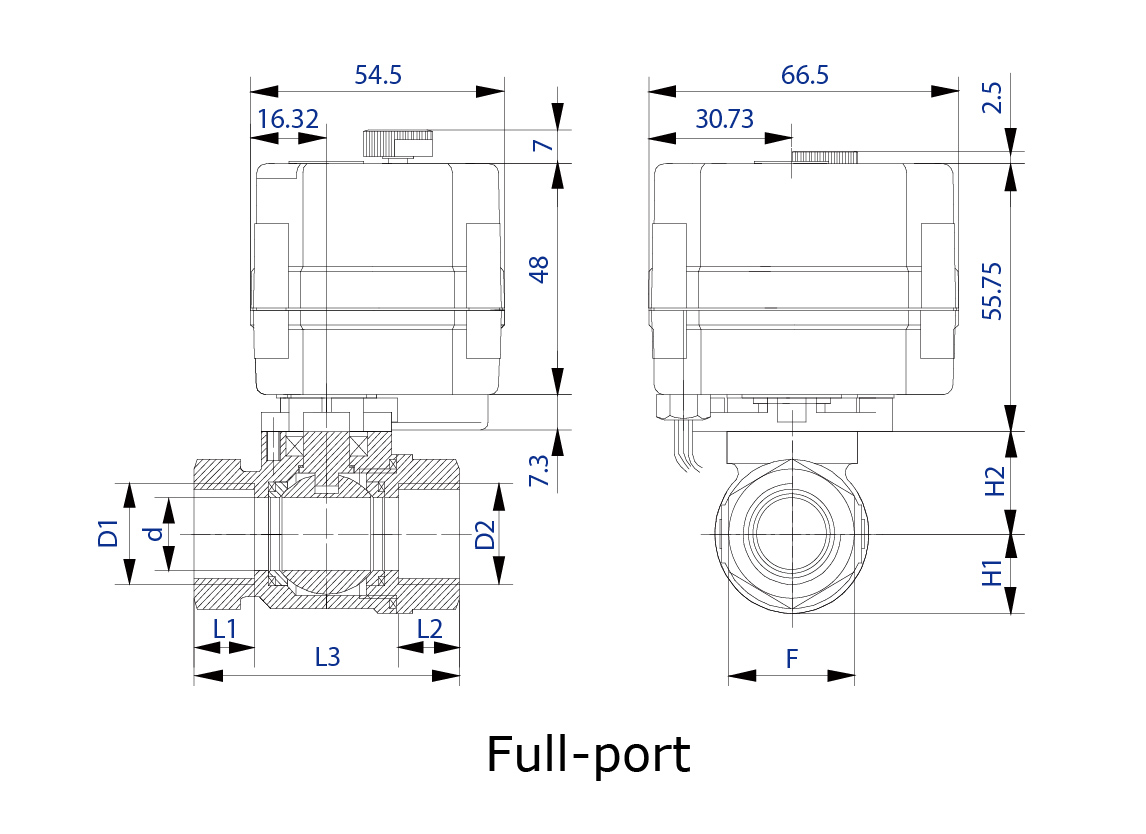 KLD20T modulante 2 vías-1