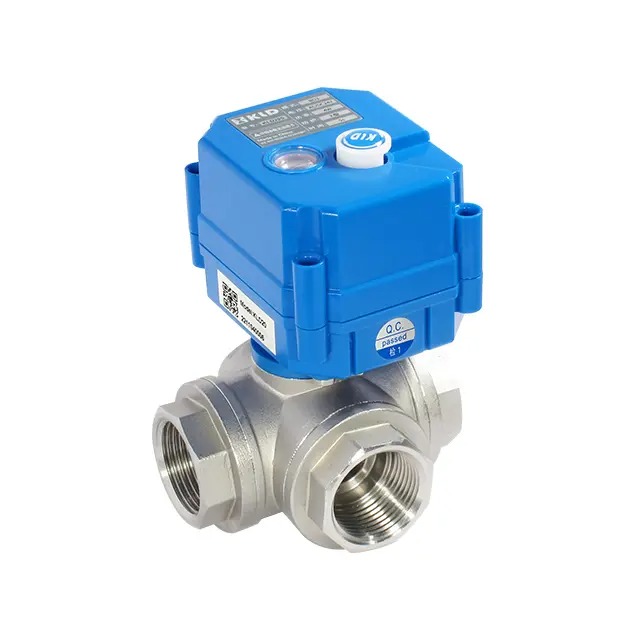 ¿Cuál es la diferencia entre una válvula solenoide y una válvula de bola motorizada?