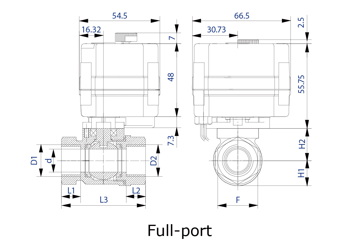 KLD20S 2 vías-1 