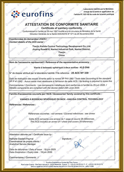 Certificación ACS